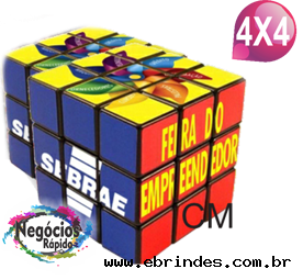 eBrindes - Chaveiro Cubo Mágico O Cubo mágico tem 6 lados